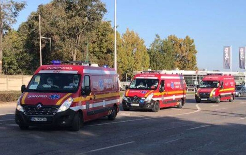 Explozie la un azil din Timișoara, după ce un pacient de 80 de ani cu mască de oxigen și-a aprins o țigară