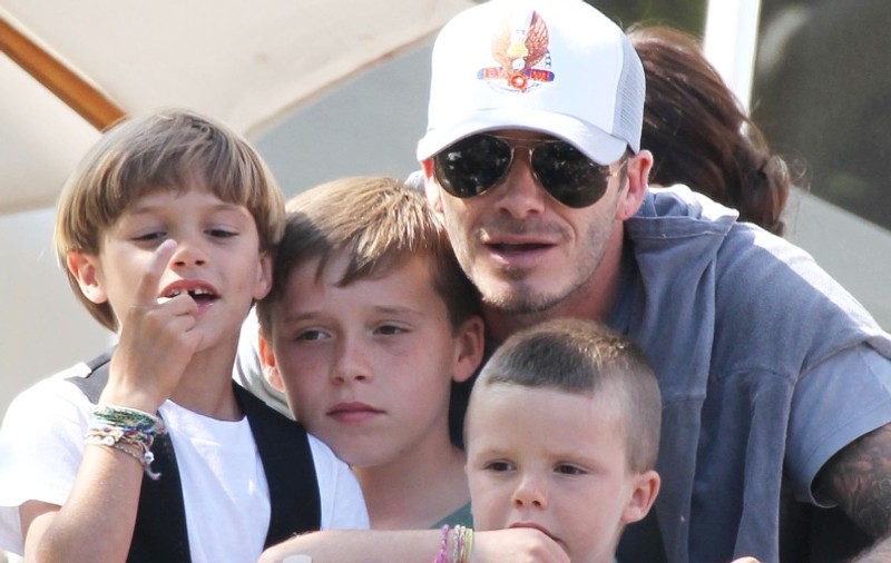Copiii lui Beckham vor apărea în noul videoclip Jonas Brothers