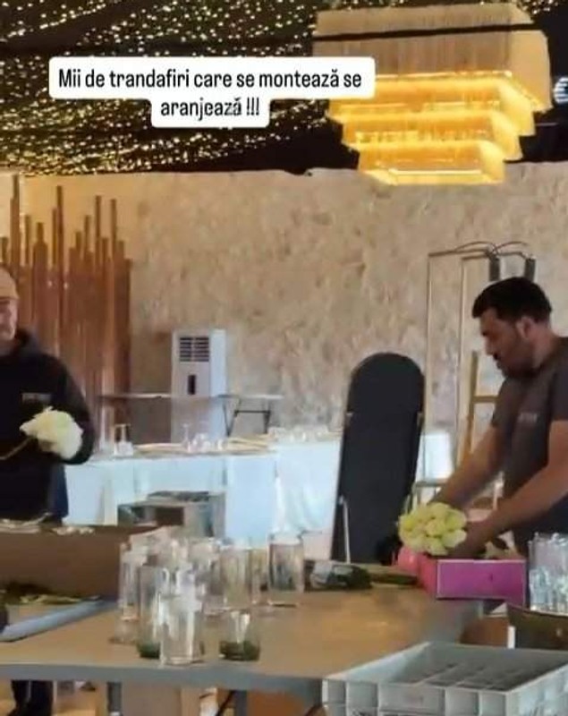 Dorian Popa și Andreea se căsătoresc astăzi. Primele imagini de la eveniment. „Avem o mână de invitați, suntem doar 90”