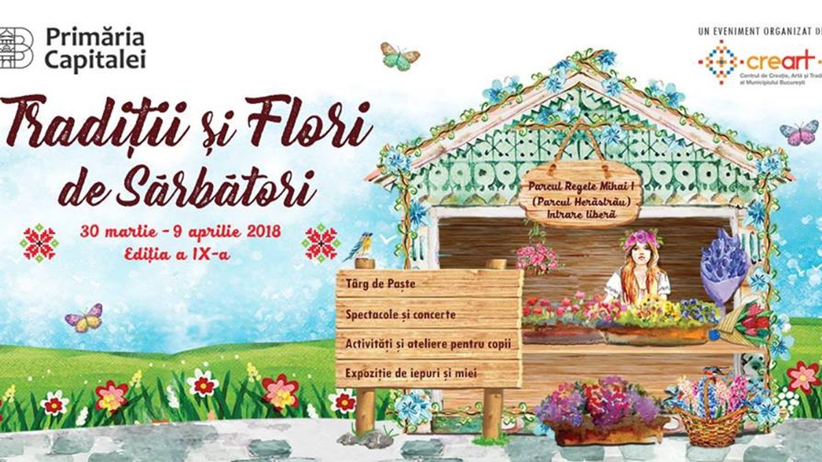 Târg de Paște 2018, în Parcul Herăstrău