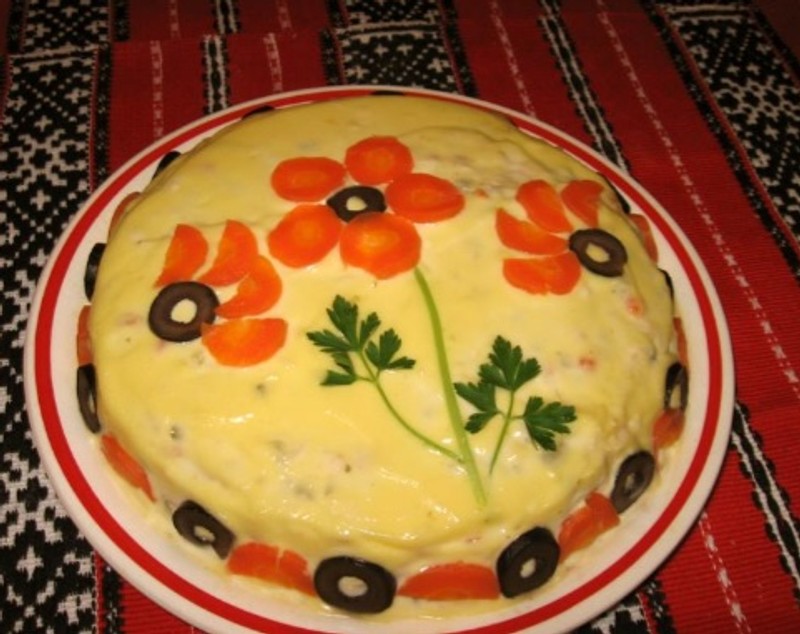 Salată boeuf - rețete pas cu pas pentru salată făcută în casă