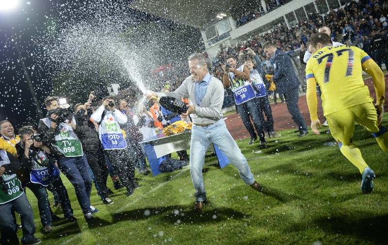 Becali s-a dat în STAMBĂ. Ce a spus după primul titlu de când e liber!