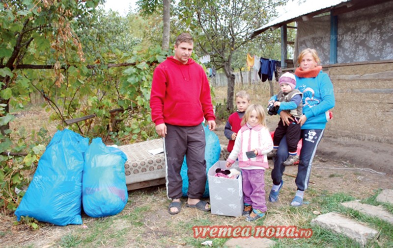 Familie din Vaslui, pe drumuri în prag de iarnă. Strigăt disperat după ajutor