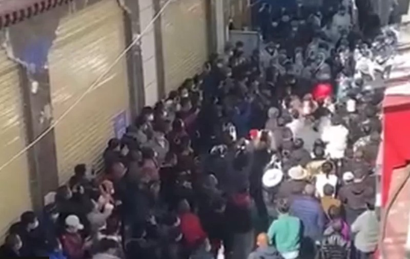Protest rar în Tibet. Motivul pentru care oamenii au ieșit în stradă
