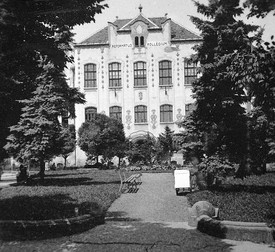 Clădirea principală a Colegiul Reformat, în 1941 | Foto: Wikimedia Commons