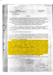 Ordinul prin care Ministerul Apărării deleagă operațiunea de relocare a radarului