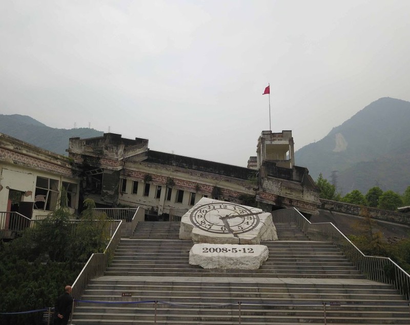 FOTO/ Sichuan, orașul-fantomă din China vizitat anual de milione de turiști