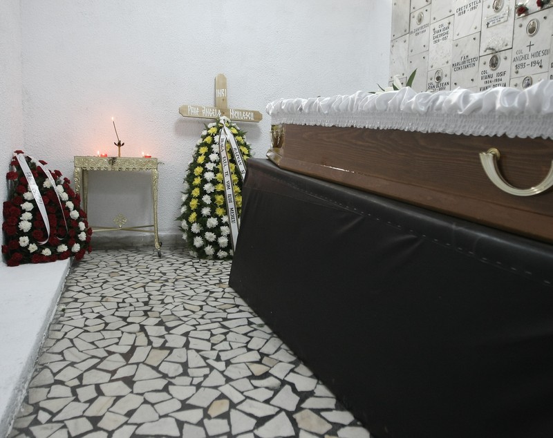Angelo Niculescu, depus la Mausoleul Eroilor din Cimitirul Ghencea Militar