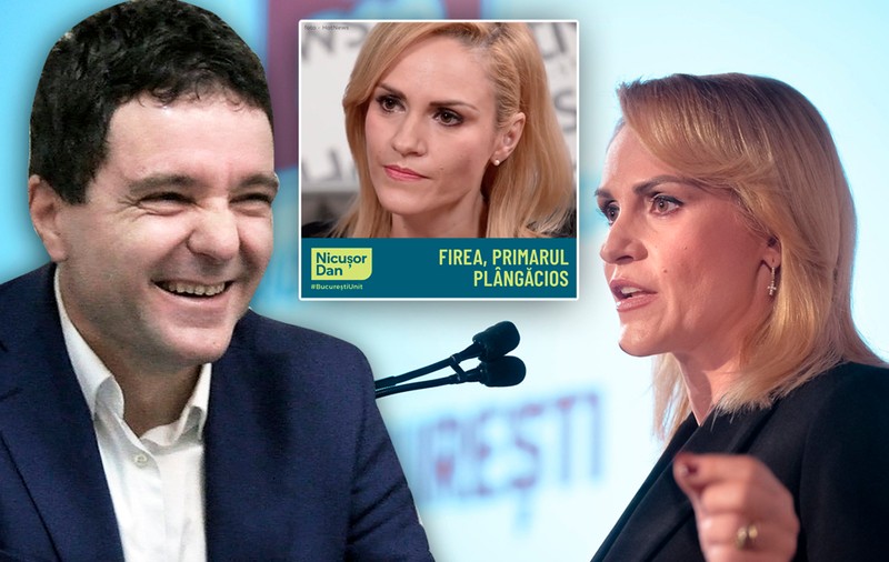 Gabriela Firea, atac la Nicușor Dan: „Eu, plângăcioasă? Am fost operată de trei ori, la un prag de moarte și n-am vărsat nicio lacrimă”