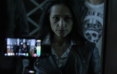 Iulia Ionescu (percuție). Scurtmetrajul a fost filmat pe smartphone / Foto: DieRatte Photography