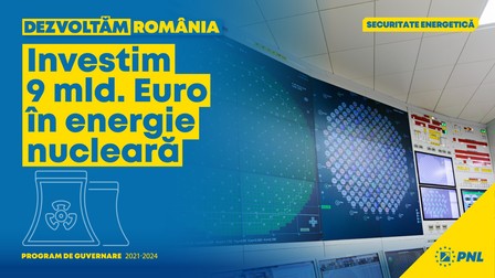 PNL promite investiții în energia nucleară