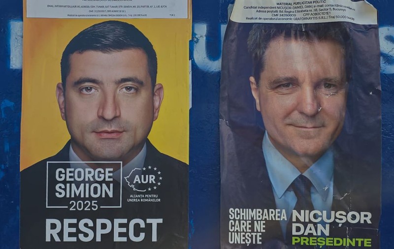 George Simion va fi absent și azi de la o dezbatere electorală. Singurele locuri în care s-ar mai putea întâlni cu Nicușor Dan