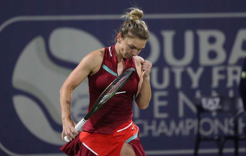 Simona Halep a învins-o pe Gabriela Ruse la Dubai. Cu cine joacă în sferturi