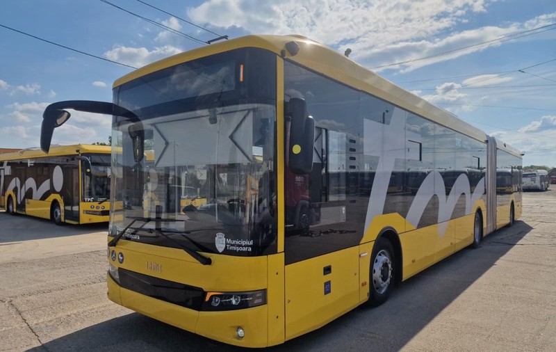 Timișoara introduce benzi speciale pentru autobuze și prioritate la culoarea verde a semaforului
