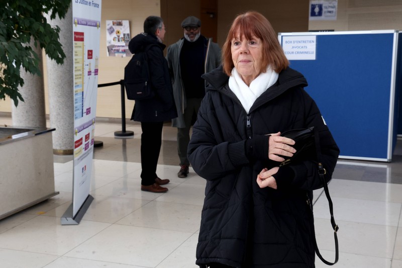 Gisele Pelicot. Gisele Pelicot with her lawyer Antoine Camus walks out of the Avignon courthouse for the trial of her former partner Dominique Pelicot accused of drugging her for nearly ten years and inviting strangers to rape her at their home in Mazan. The court of Avignon is trying Dominique Pelicot, a 71-year-old retiree, for repeatedly raping and enlisting dozens of strangers to rape his heavily sedated wife in her own bed over a decade. Fifty other men, aged between 26 and 74, are also on trial for alleged involvement, in a case that has horrified France. The court proceedings, which runs until December, are open to the public at the request of Dominique Pelicot s ex-wife and victim in Avignon, Southern France, on December 7, 2024. Gisele Pelicot et son avocat Antoine Camus sortent du palais de justice d Avignon pour le proces de son ancien compagnon Dominique Pelicot, accuse de l avoir droguee pendant pres de dix ans et d avoir invite des inconnus a la violer a leur domicile de Mazan. Le tribunal d Avignon juge Dominique Pelicot, un retraite de 71 ans, pour avoir viole a plusieurs reprises et invite des dizaines d inconnus a violer sa femme sous sedatifs dans son propre lit pendant une decennie. Cinquante autres hommes, ages de 26 a 74 ans, sont egalement juges pour leur implication presumee dans cette affaire qui a horrifie la France. La procedure judiciaire, qui se poursuit jusqu en decembre, est ouverte au public a la demande de l ex-femme de Dominique Pelicot et de la victime a Avignon le mardi 10 decembre 2024.//ALAINROBERT_1Y8A7831/Credit:Alain ROBERT/SIPA/2412101255,Image: 945077354, License: Rights-managed, Restrictions: , Model Release: no