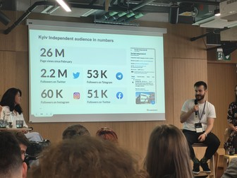 Zakhar Protsiuk este directorul de dezvoltare al publicației Kiev Independent