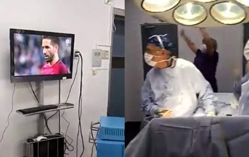 Paradele portarului Bravo din meciul cu Portugalia au provocat reacții incredibile într-o sală de operații din Chile | VIDEO