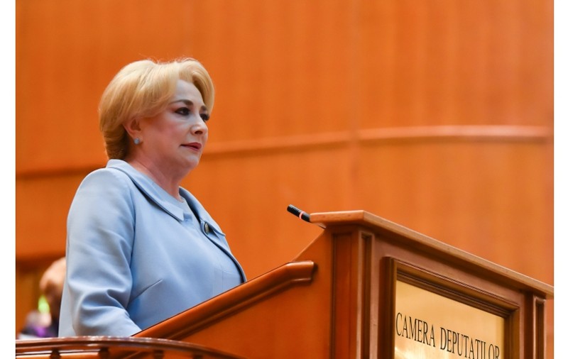 O nouă gafă a premierului Dăncilă: "Adversarii PSD au pus la bătaie un discurs alarmist pentru a contesta acest program, care vă spun foarte sincer, nu a făcut bine României"