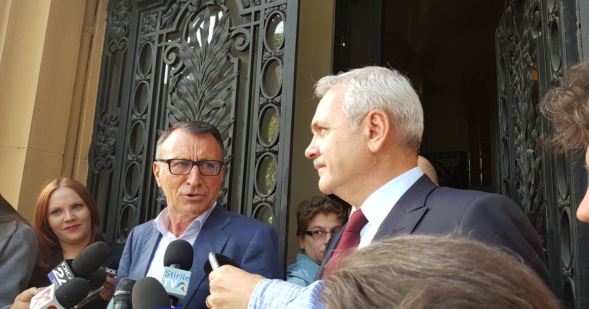Paul Stănescu, alături de Liviu Dragnea