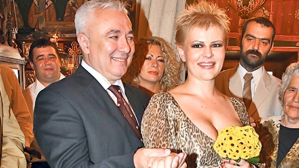 Sanda Ladoși și soțul ei, Ștefan Tache