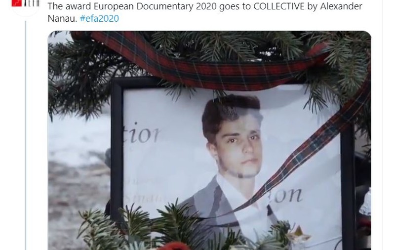 „Colectiv”, de Alexander Nanau, cel mai bun documentar la ”Oscarurile europene”, Premiile Academiei Europene de Film