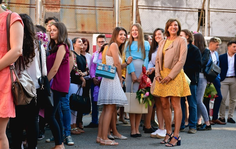 Carmen Iohannis, la deschiderea noului an școlar 2017. Prima Doamnă este alături de elevii de la Colegiul ”Gheorghe Lazăr” din Sibiu