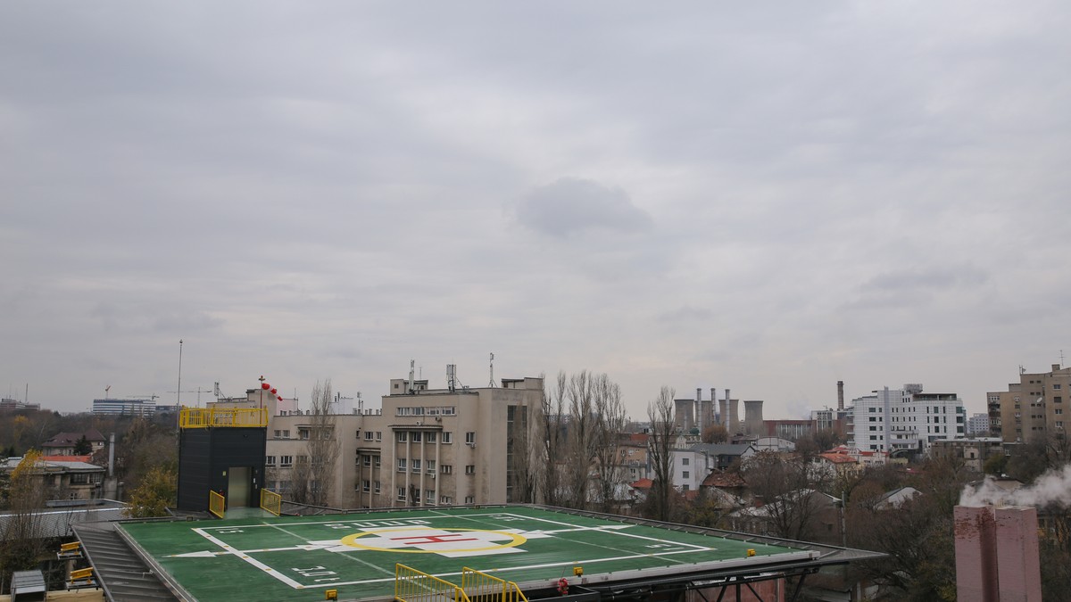 Primul heliport medical modern din România, inaugurat marți la Spitalul Universitar