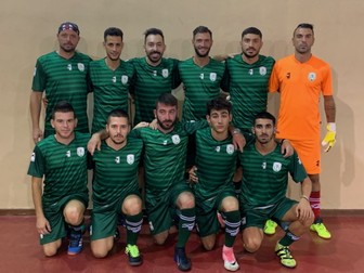 Grigore Popescu (stânga sus) era fundaș în echipa de futsal din Italia