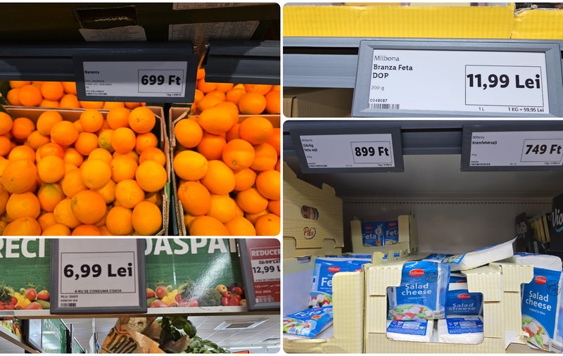 Coșul de cumpărături, mai ieftin în Ungaria decât în România | Experiment Libertatea