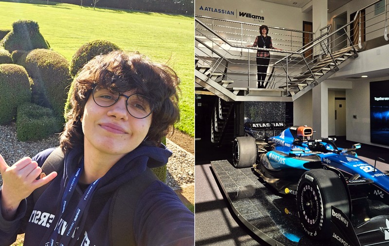 La 25 de ani, o ingineră din România dezvoltă un model de inteligență artificială pentru echipa de Formula 1 Williams: „Îmi place foarte mult să merg la muncă”