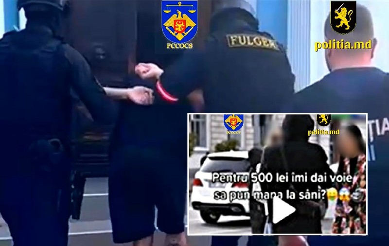 Un vlogger care a plătit adolescente ca să le filmeze cu sânii goi pe stradă și să le atingă, în Chișinău, apoi a publicat imaginile, a fost arestat