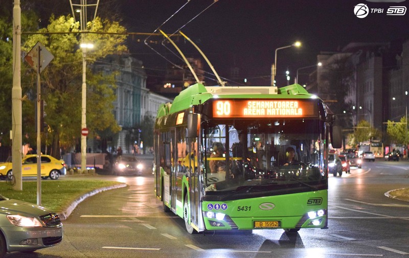 Trasee modificate, duminică, în București, pentru 8 linii de transport în comun