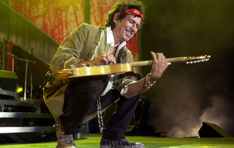 Keith Richards are 3.000 de chitare
