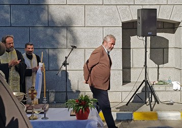 La inaugurare a luat parte și președintele Asociației Colectiv, Eugen Iancu, al cărui fiu se numără printre cele 64 de victime ale incendiului din clubul Colectiv.