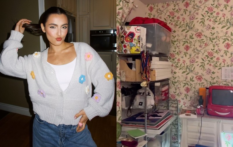 Imagini cu camera în care a copilărit Alexia Eram. Fiica Andreei Esca și-a cumpărat singură un apartament de 200.000 de euro