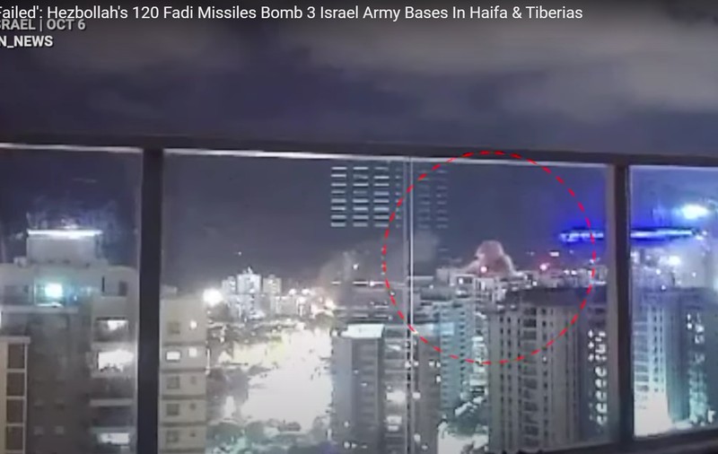 Momentul în care rachete trase de Hezbollah au lovit oraşele israeliene Haifa şi Tiberias. Zece persoane au fost rănite I VIDEO