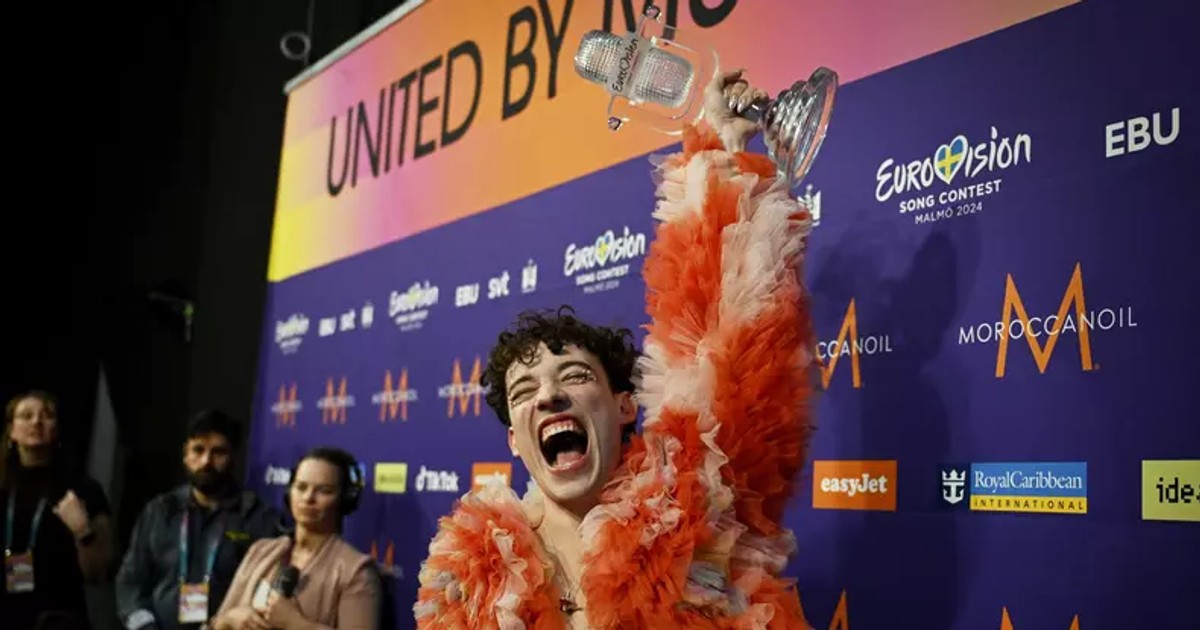 VIDEO Nemo, câștigătorul Eurovision, spune că n-a mai primit un nou trofeu, după ce a spart originalul pe scenă: „Nu știu nimic”