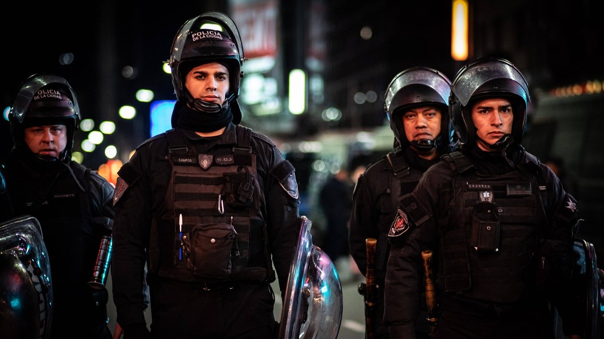 Poliția argentiniană. Foto: Profimedia