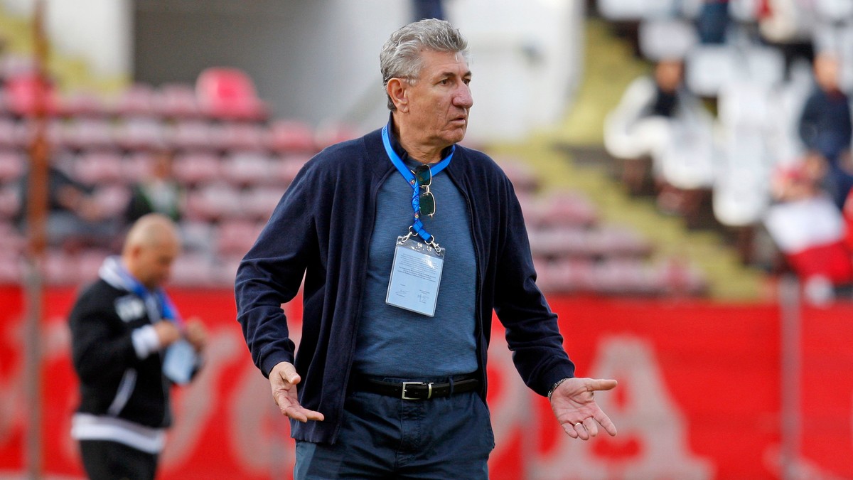 Ion Moldovan, la meciul cu Dinamo FOTO: Octavian Cocoloș