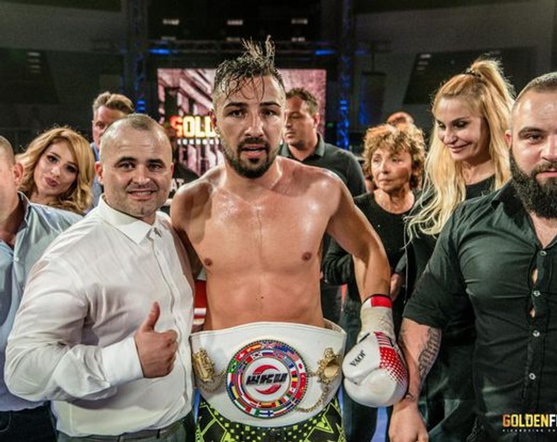 Adrian Mitu, câștigătorul centurii WKU: ”Am învâțat multe în urma acestui meci” GALERIE FOTO & VIDEO