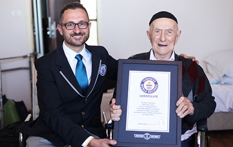 Cine este cel mai bătrân bărbat din lume. Are 112 ani și a supraviețuit Holocaustului