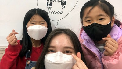 Valentina, tânăra din Republica Moldova care predă engleză în Coreea de Sud