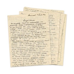 Mircea Eliade, scrisoare din partea lui Ionel Jianu, 1930
