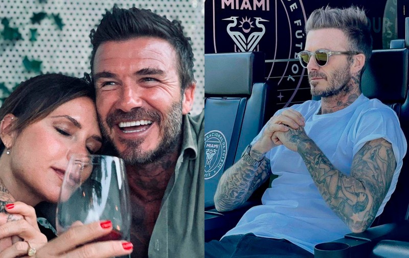 Cum arată David Beckham la 46 de ani, la bustul gol. Fostul fotbalist are corp atletic