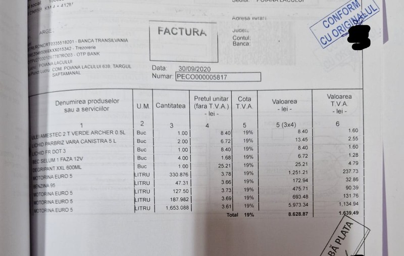 DOCUMENTE. Într-o comună argeșeană, în pandemie, când cursurile erau online, microbuzele școlare au continuat să consume tot atâta benzină ca înainte. Explicația primarului (Galerie foto)