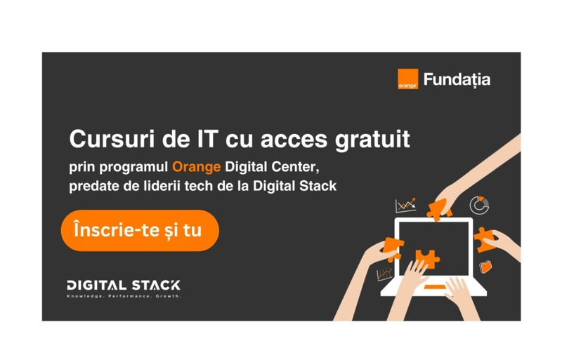 S-au redeschis înscrierile! Cursuri de IT cu acces gratuit, predate de lideri tech din marile companii. Peste 5000 de absolvenți și-au schimbat viața în bine
