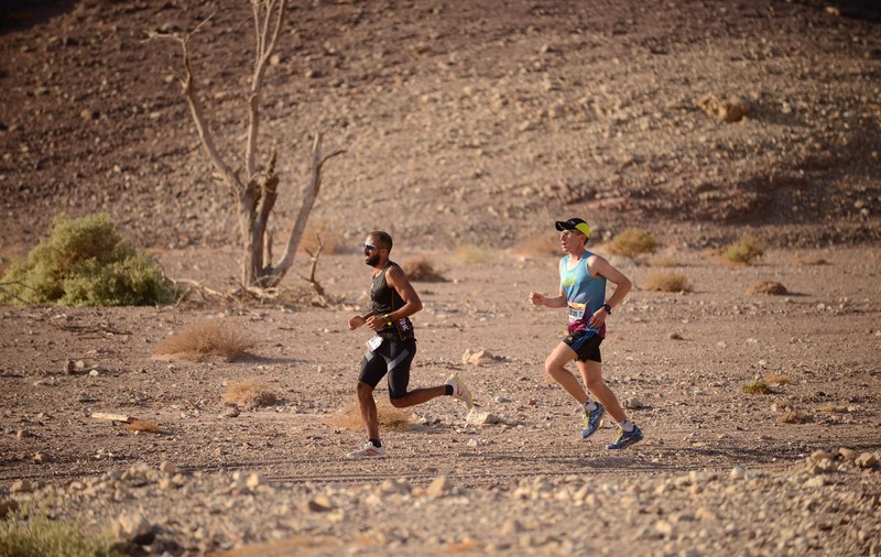 Maratonul din deșertul de lângă Eilat, în imagini