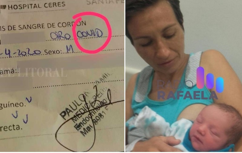 Un cuplu din Argentina și-a botezat copilul Covid: ”Fiul nostru va deveni un om puternic”