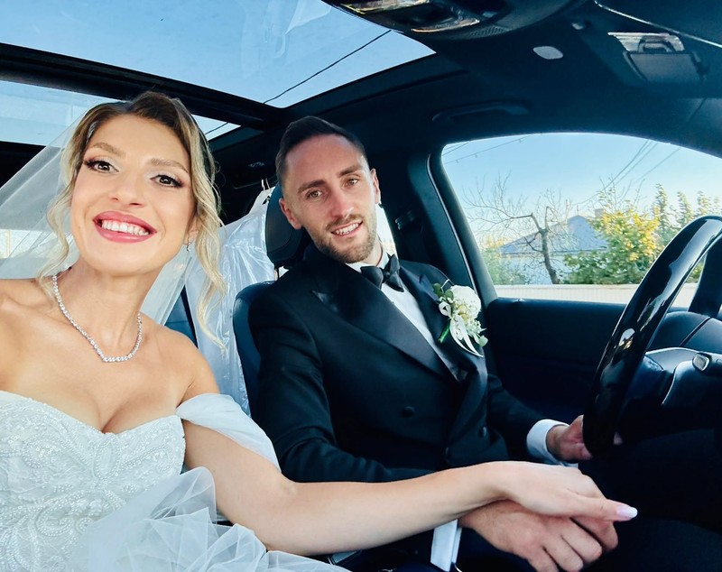 Imagini de la nunta canotorilor Mădălina Bereș și Ștefan Berariu 