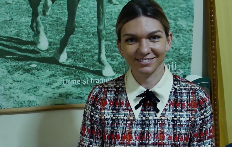 Simona Halep, așa cum n-ați mai văzut-o niciodată | VIDEO